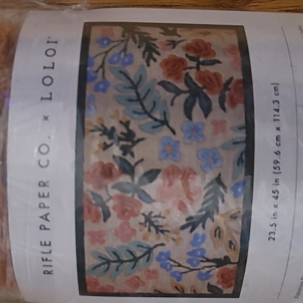 NWT Rifle Paper Co. x Loloi Rug - Picture 5 of 5